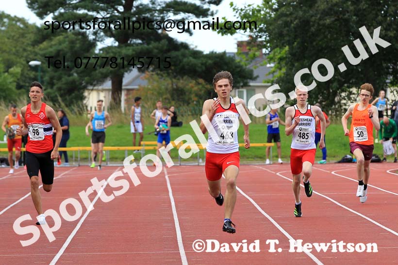 400 metres, 2023 NEGP 5 Monkton, Wed, July 26th. Photo: David T. Hewitson/Sports for All Pics
